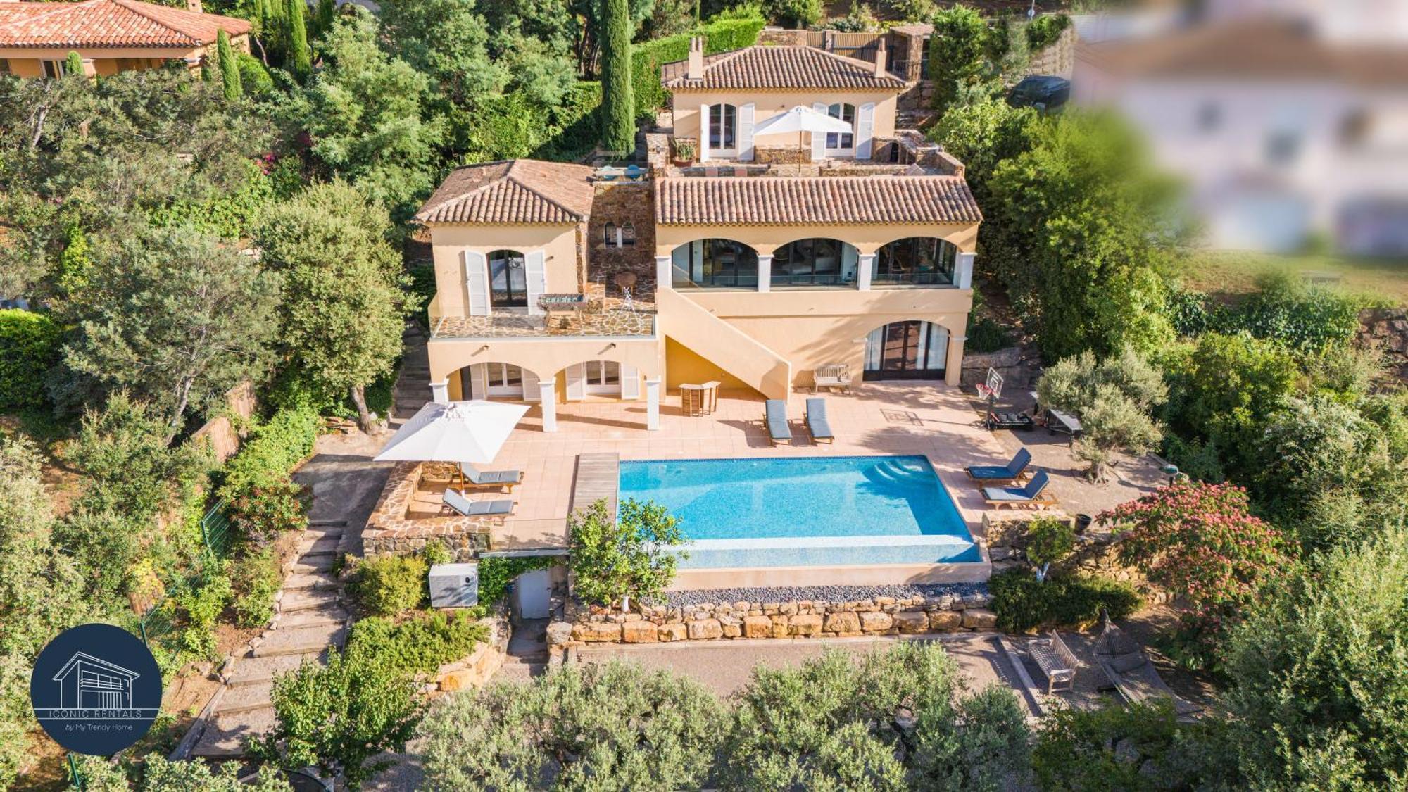 Villa Familiale Avec Vue Imprenable Saint-Raphaël Exteriér fotografie