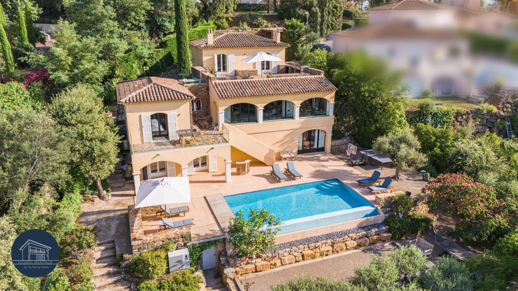 Villa Familiale Avec Vue Imprenable Saint-Raphaël Exteriér fotografie