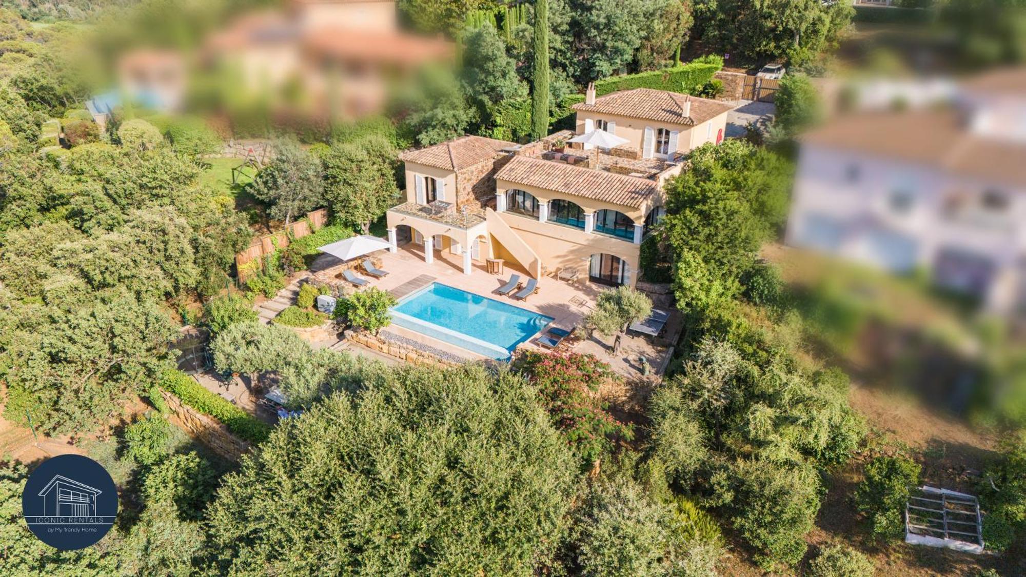 Villa Familiale Avec Vue Imprenable Saint-Raphaël Exteriér fotografie